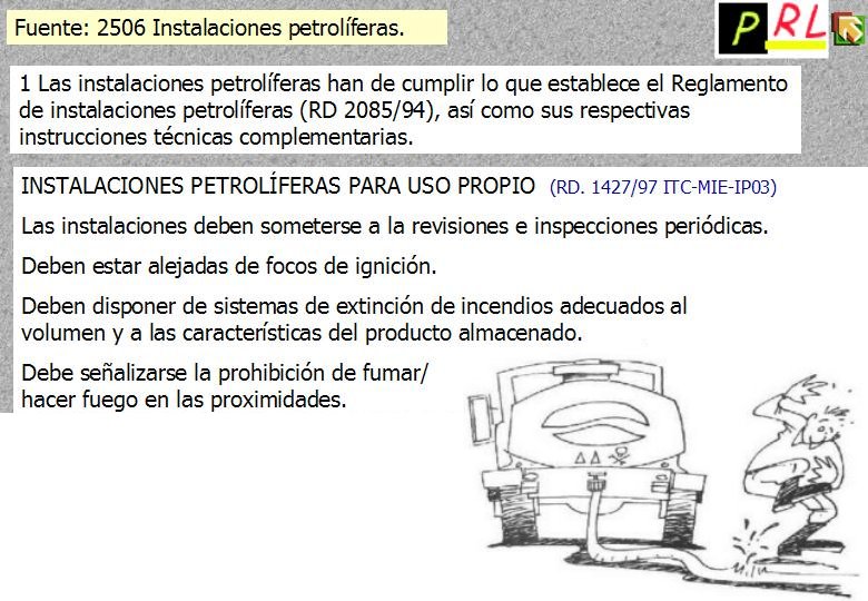 098 INSTALACIONES PETROLIFERAS